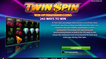 play Twin Spin slot