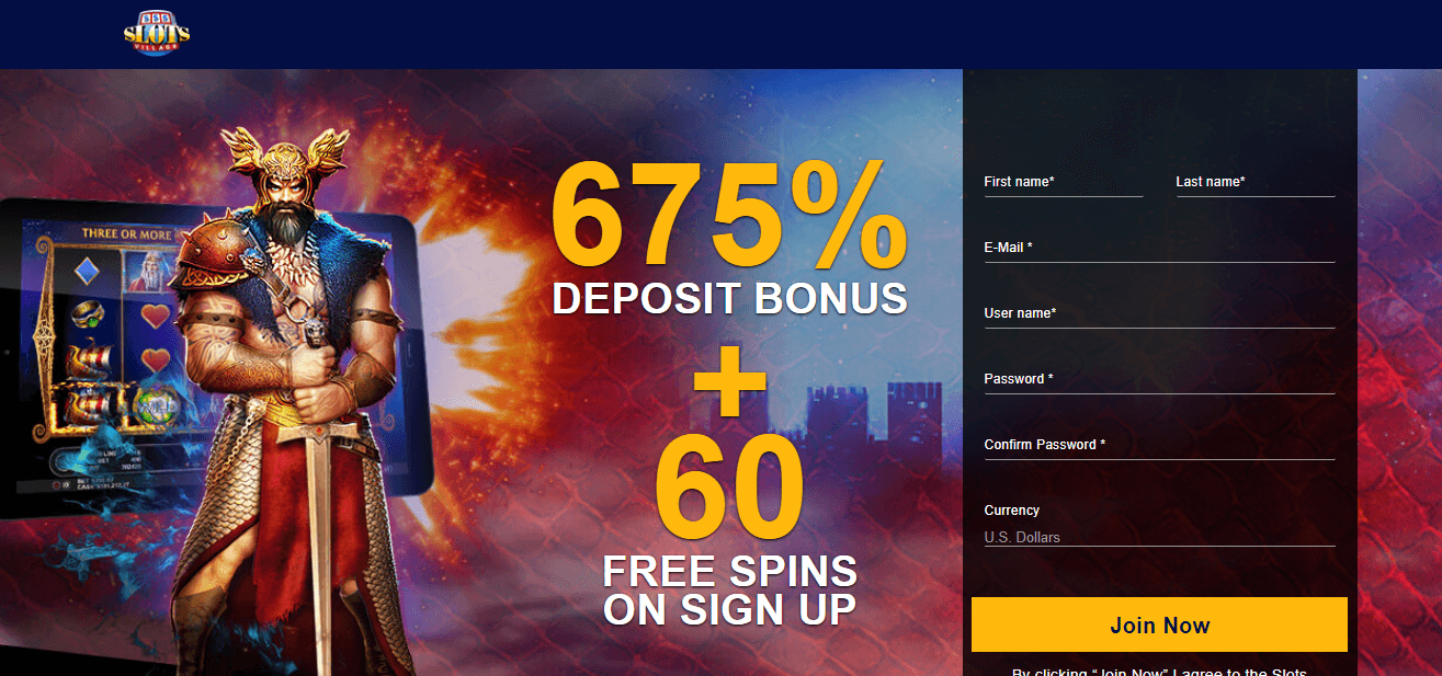 Slots Village is online casino site which is created to satisfy online slot lovers.Trust, variety of great slots and smooth operations helped to establish strong base of loyal fans.Grab 60 Free spins no deposit bonus and in addition you will receive % Welcome bonus!