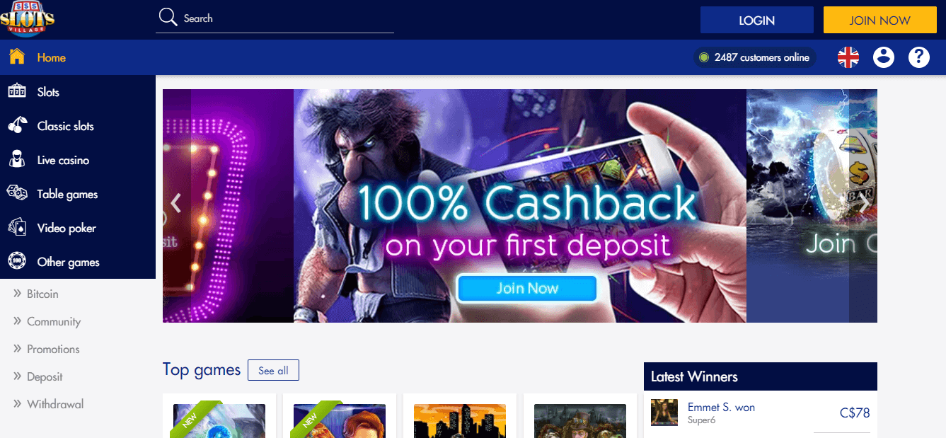 Sign up bonus casino