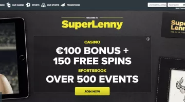 superlenny casino welcome bonus