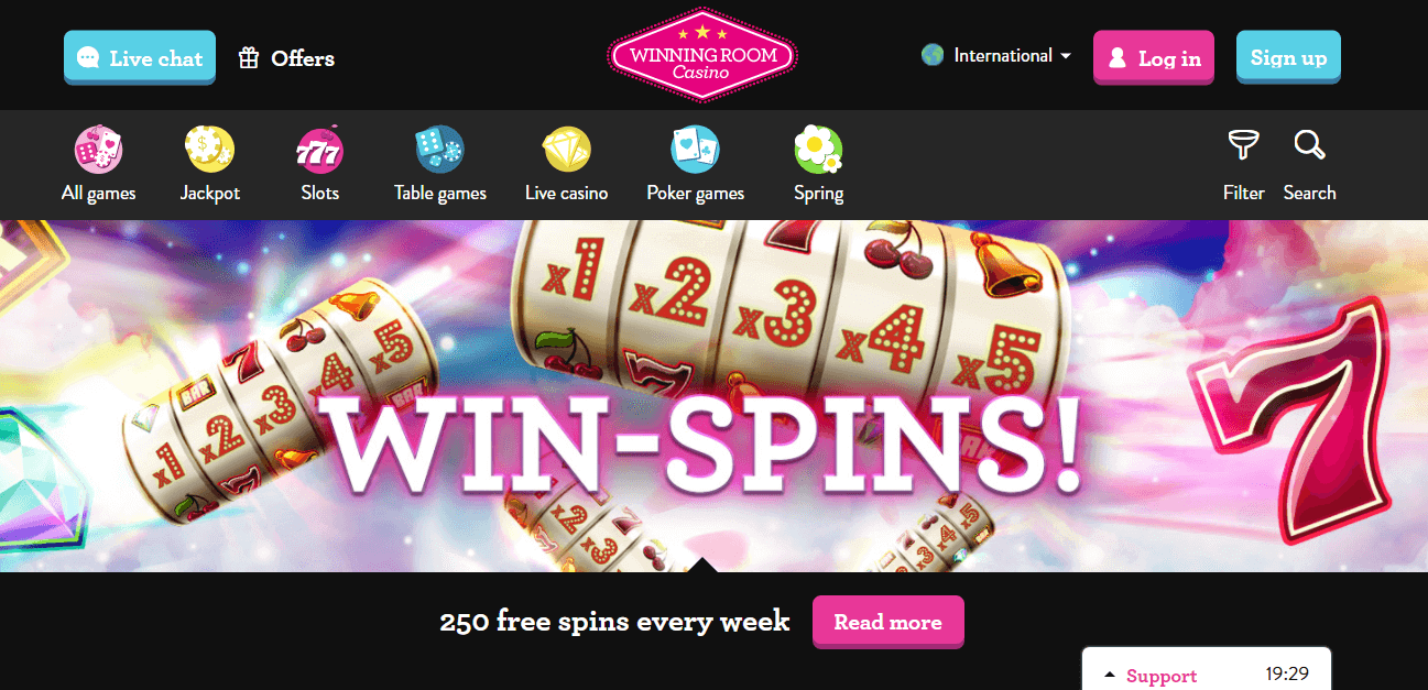 Winning Room Casino No Deposit Bonus