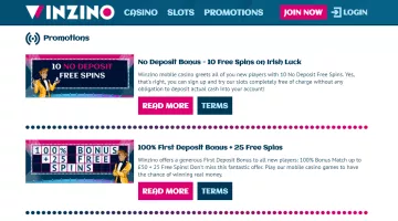 winzino casino promotions