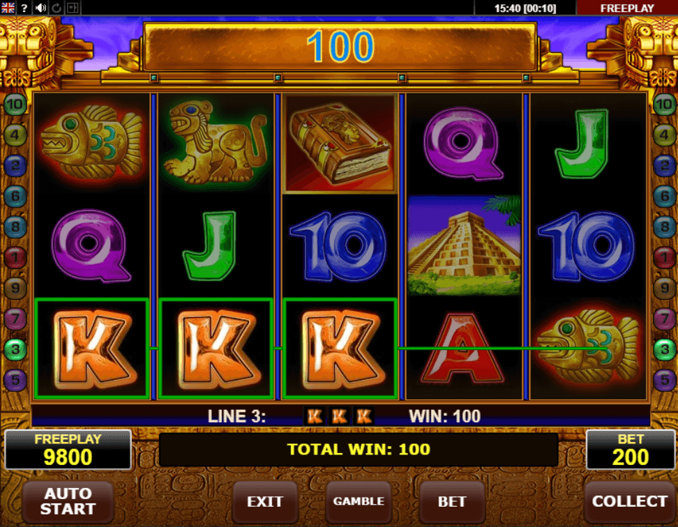 Aztec casino slots