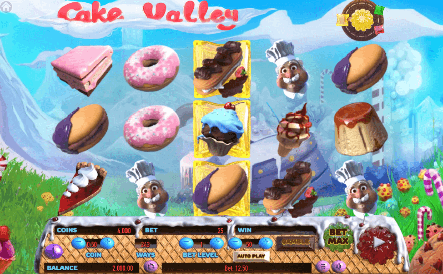 New Cake Valley Slot from Habanero