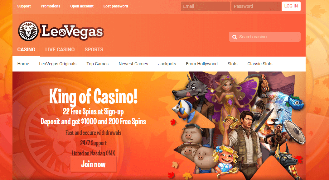 Leovegas free spins codes