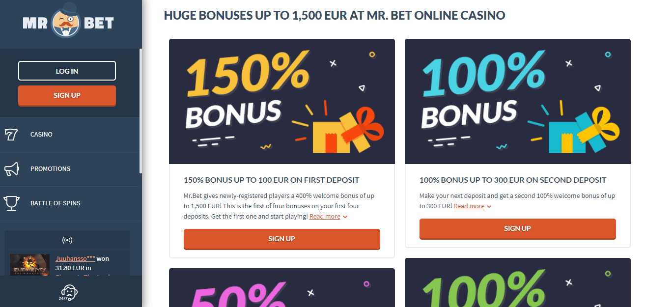 How To Get Fabulous mr bet casino login On A Tight Budget