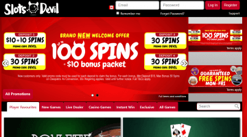 Slots Devil Casino free spins