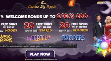 casino big apple free spins