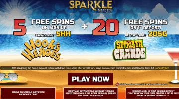 sparkle slots casino free spins