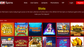 Red spins casino slots
