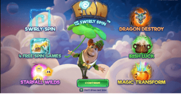 play Finn and the Swirly Spin slot