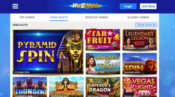 WinOMania casino slots