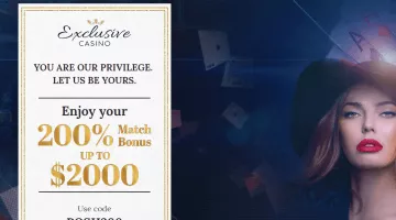 Exclusive casino bonus