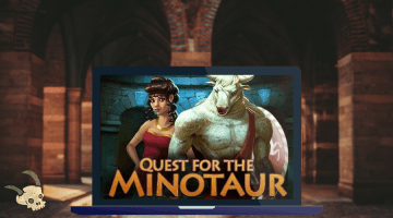 Quest for the Minotaur logo