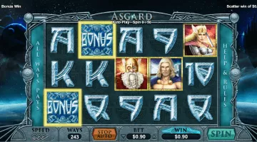 Asgard slot free spins
