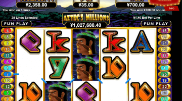 Aztec’s Millions slot game