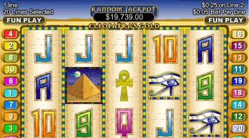 Cleopatra’s Gold slot free spins