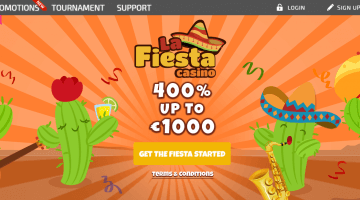 La Fiesta Casino bonus