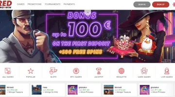 Red PingWin casino free spins
