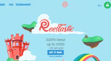 Reeltastic Casino free spins