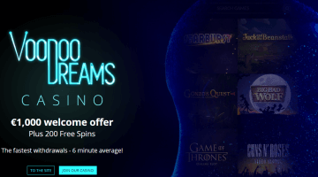 Voodoo dreams casino free spins