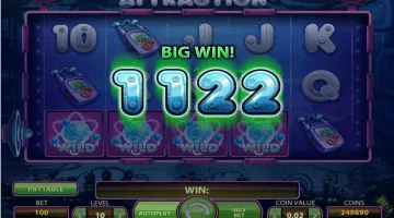 attraction slot free spins
