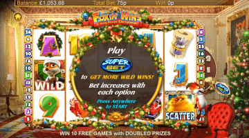 play foxin’ wins a very foxin’ christmas slot