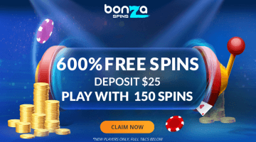 Bonza Spins casino free spins