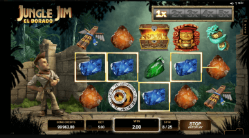Jungle Jim slot free spins