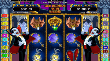 count spectacular slot free spins