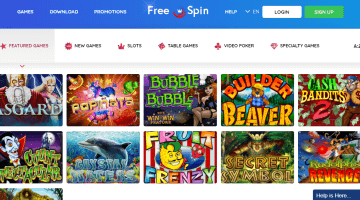 free spin casino slot games