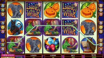 lucky witch slot game
