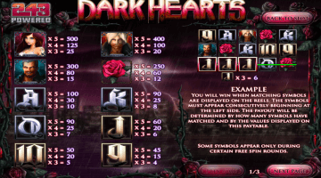play dark hearts slot