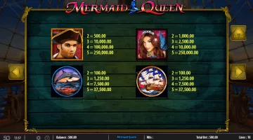 play mermaid queen slot