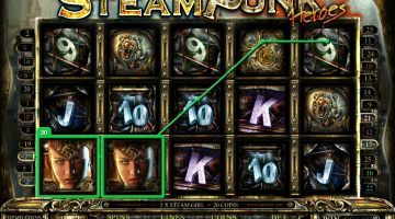 steam punk heroes slot free spins