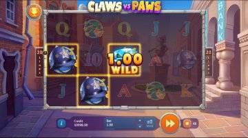 Claws and Paws slot free spins