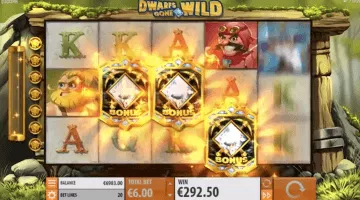 Dwarfs Gone Wild slot free spins