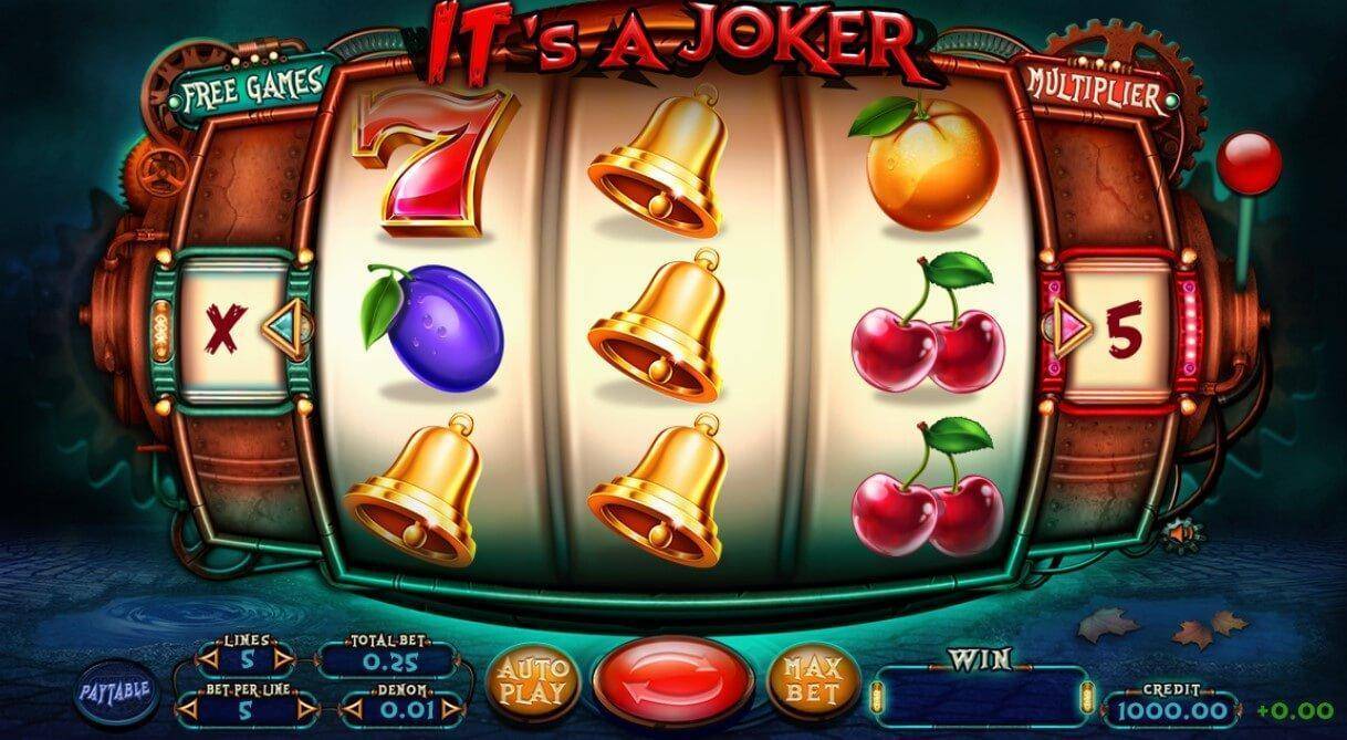Its A Joker slot Play with 20 Free spins Bonus! YummySpins
