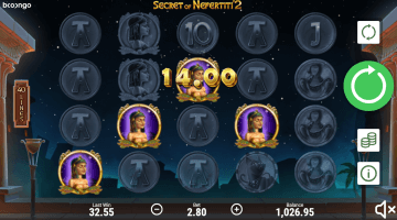 Secret of Nefertiti 2 slot free spins