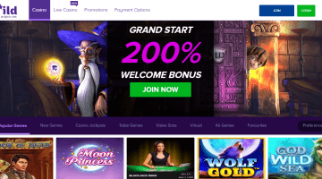 Wild Jackpots Casino bonus