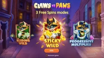 play Claws and Paws slot