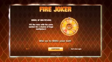 play Fire Joker slot