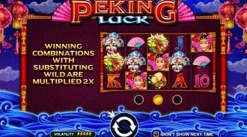 play Peking Luck slot