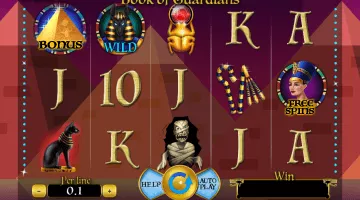 Book of Guardians slot game