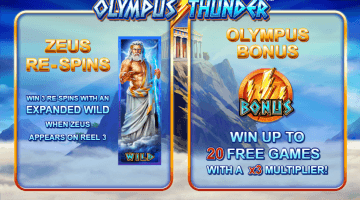 Olympus Thunder slot game