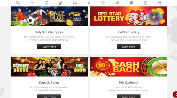 Red Star Casino promotions