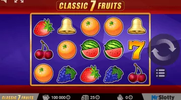 Classic 7 Fruits slot game