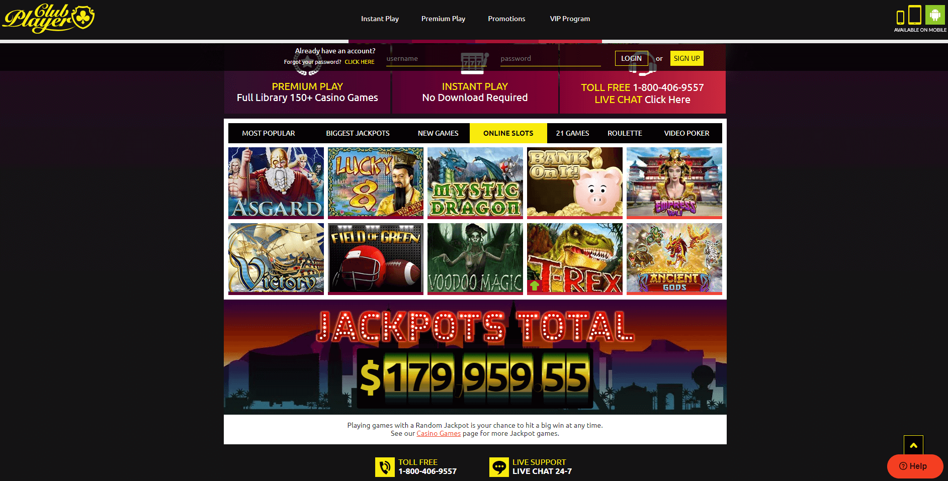 club 8 casino online