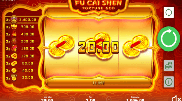 Fu Cai Shen slot free spins