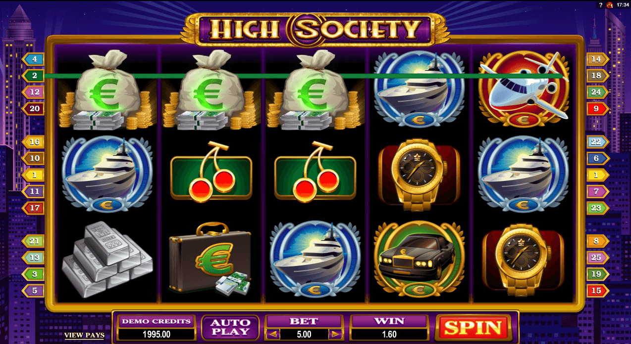 High Society slot: Play with $1600 Free Bonus! - YummySpins